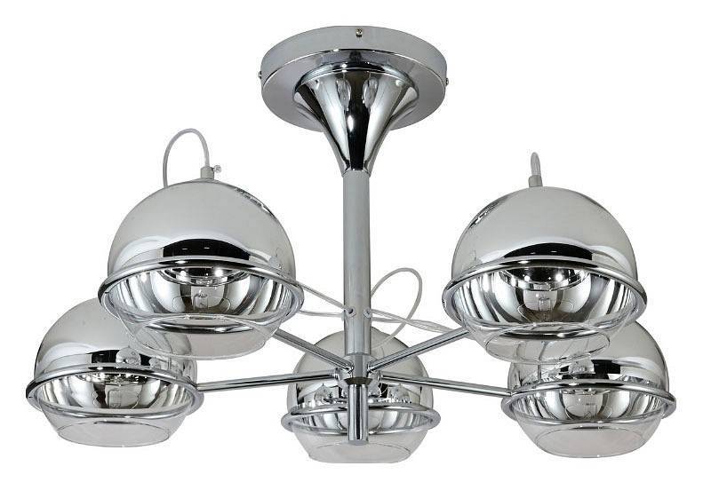 Люстра на штанге Lumina Deco Veroni LDC 1029-5 CHR