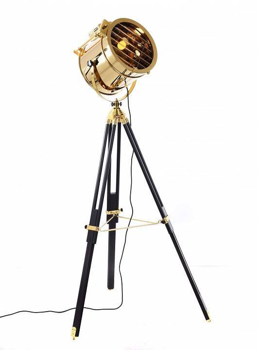 Торшер LUMINA DECO Cameron LDF 5535-1 GD+BK