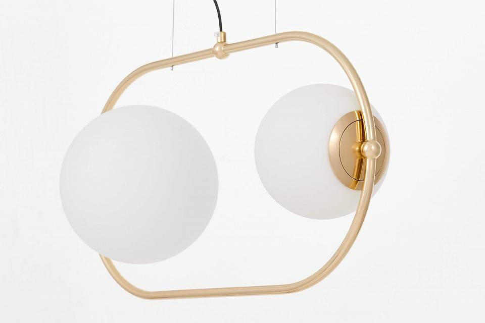 Подвесной светильник Lumina Deco LDP 1210-2-PR GD