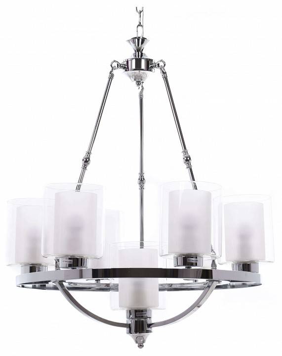 Подвесная люстра Lumina Deco Santini LDP 1220-7 CHR+WT