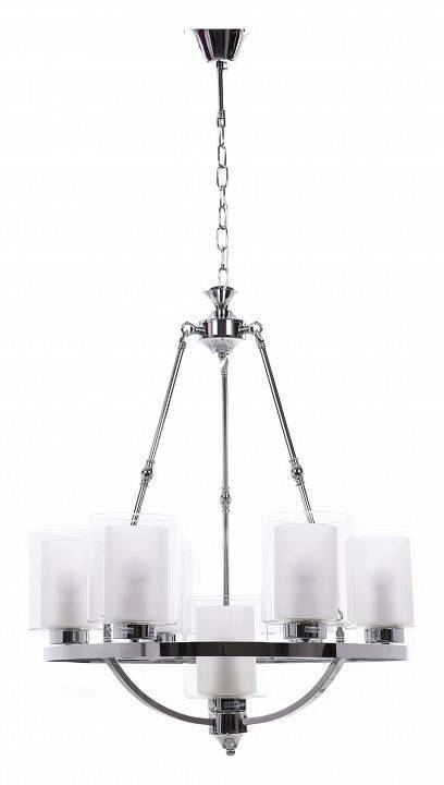 Подвесная люстра Lumina Deco Santini LDP 1220-7 CHR+WT