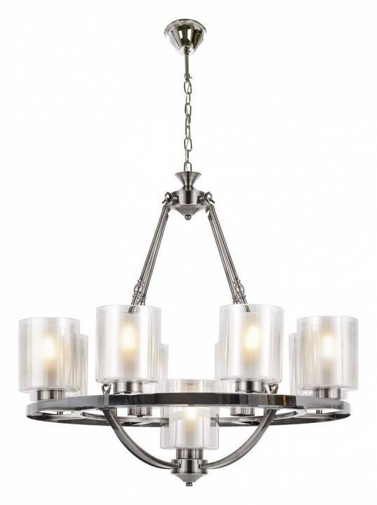 Подвесная люстра Lumina Deco Santini LDP 1220-9 CHR+WT