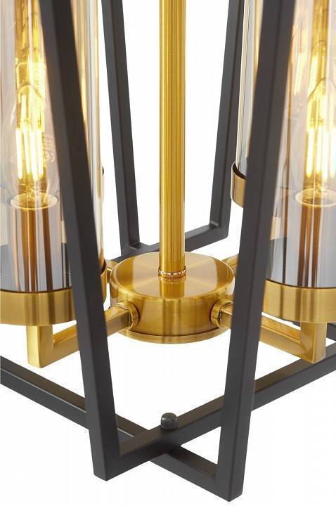 Подвесная люстра LUMINA DECO Afres LDP 1246-4 BK+MD