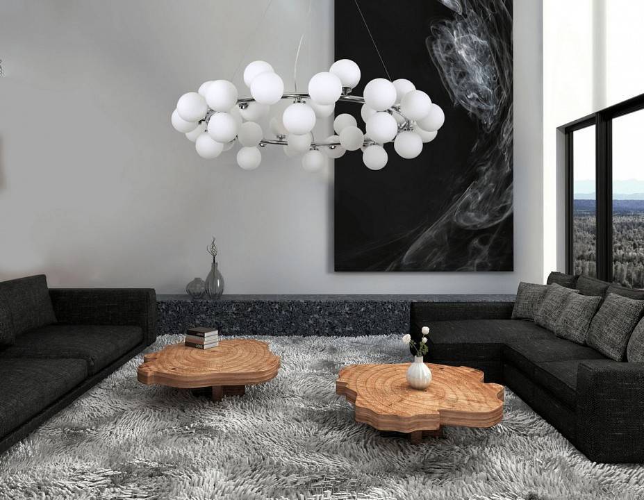 Подвесная люстра LUMINA DECO Marsiada LDP 6033-40 CHR