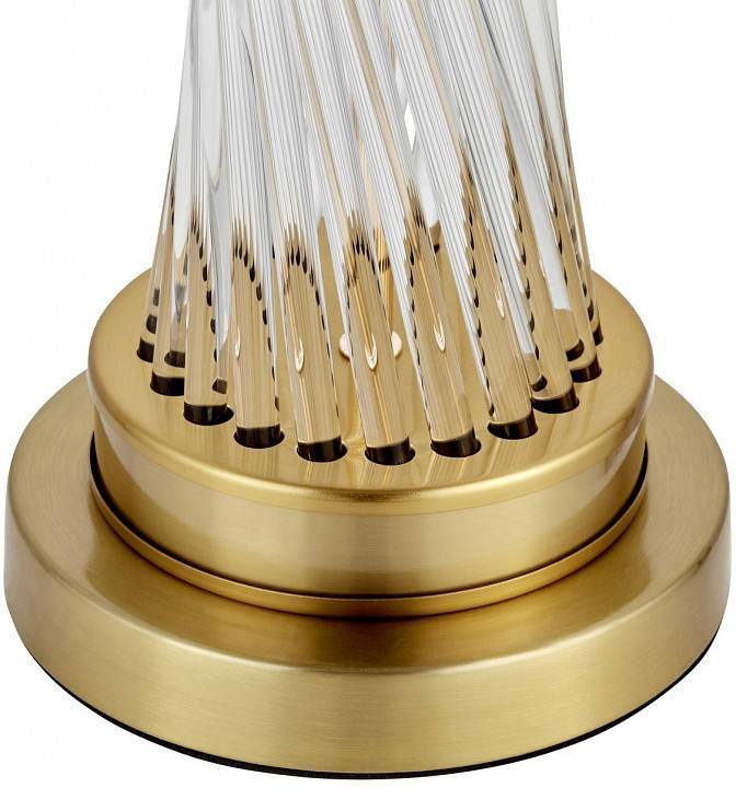 Настольная лампа Lumina Deco Villanova LDT 302 MD+BK