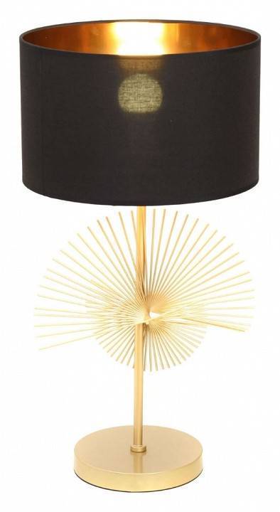 Настольная лампа Lumina Deco Fabi LDT 5534 GD+BK