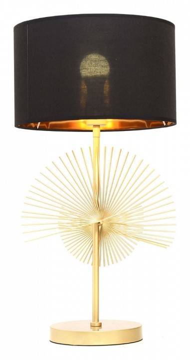 Настольная лампа Lumina Deco Fabi LDT 5534 GD+BK