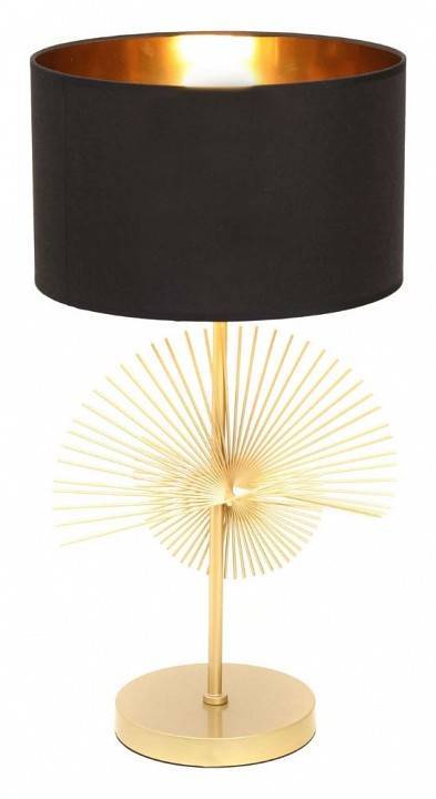 Настольная лампа Lumina Deco Fabi LDT 5534 GD+BK