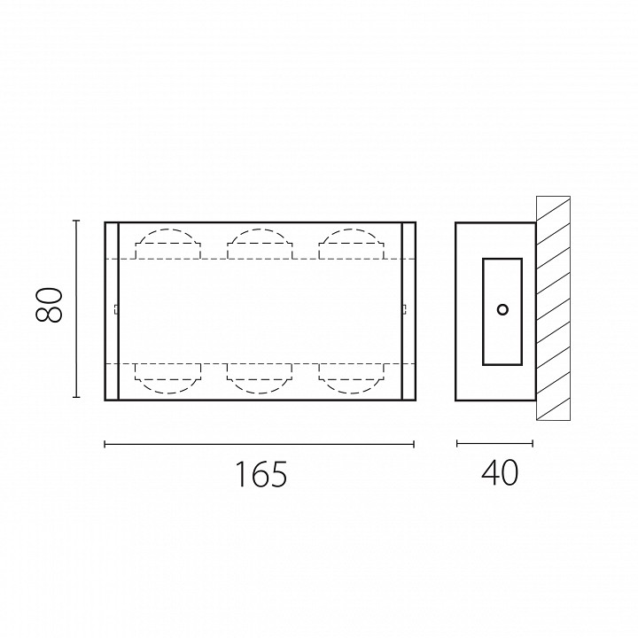 Накладной светильник Lightstar Gemma 343037