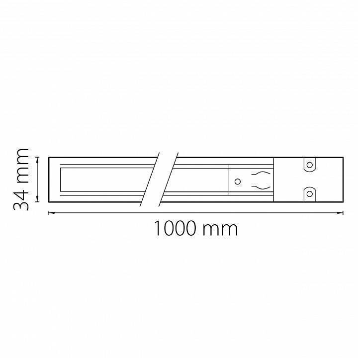 Трек накладной Lightstar Barra 504018