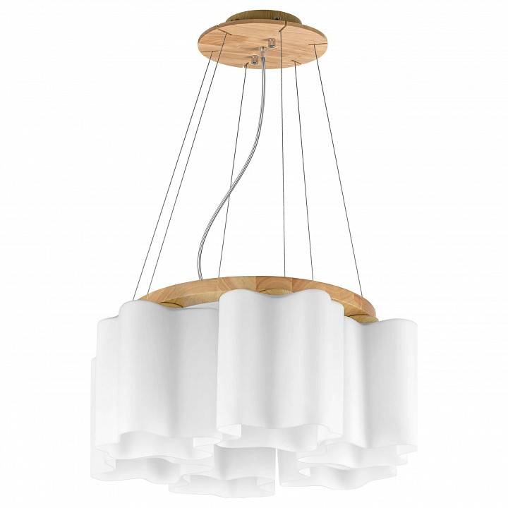 Подвесная люстра Lightstar Nubi Legno 6xE14 802165