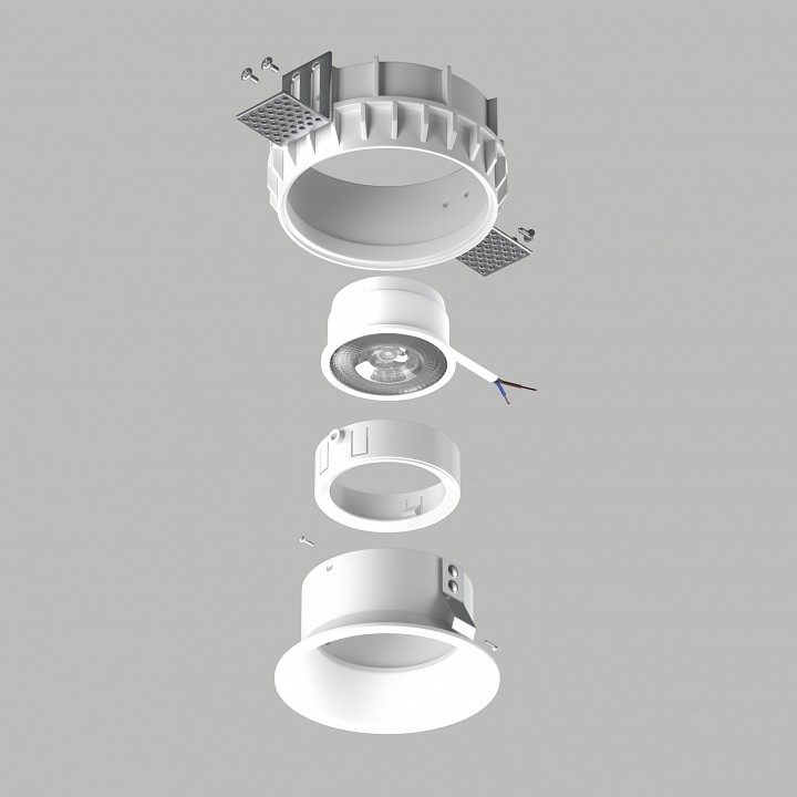 Встраиваемый светильник Lightstar Domino G214606WMOD