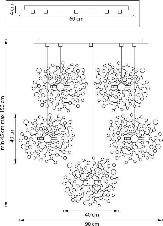 Подвесной светильник Lightstar Extra L5PR721134