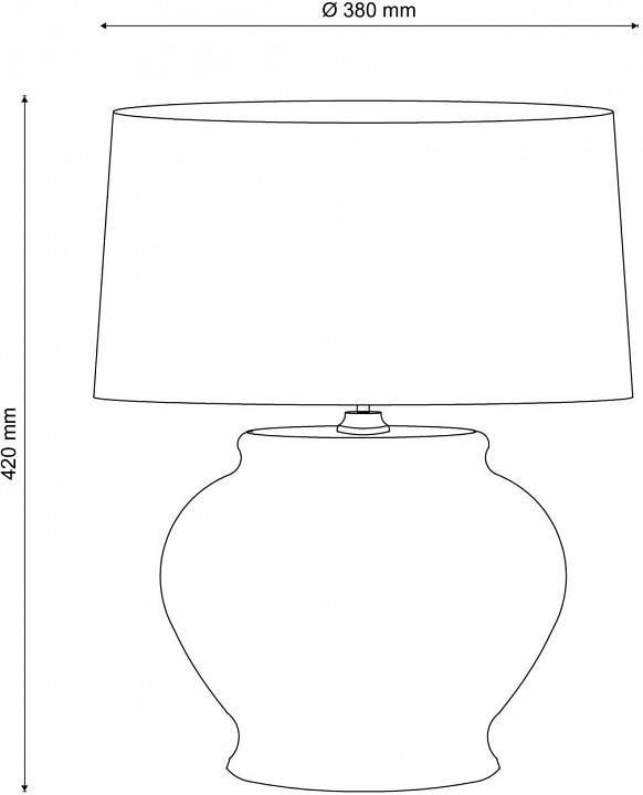 Настольная лампа декоративная Lucia Tucci Harrods 2 HARRODS T940.1