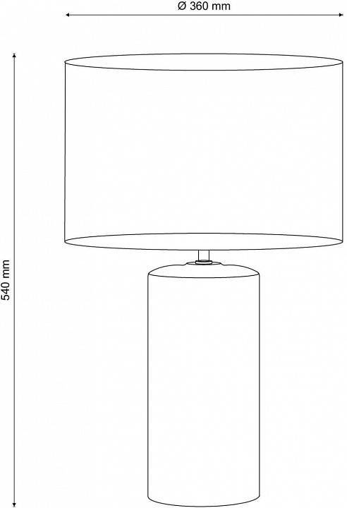 Настольная лампа Lucia Tucci Harrods 5 HARRODS T943.1