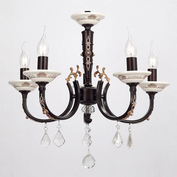 Подвесная люстра Ideal Lux Messina Brown MESSINA 143.5 brown