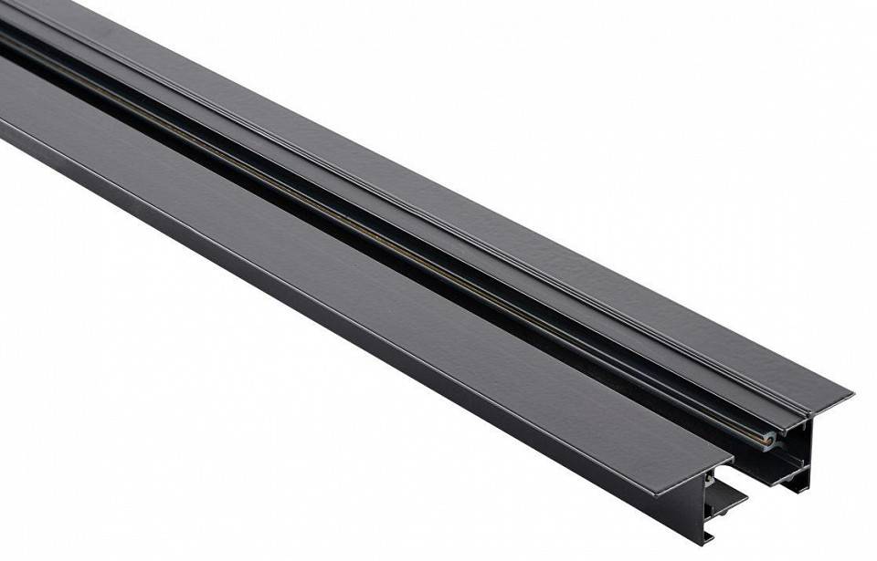 Трек магнитный встраиваемый Lucia Tucci Trucco 1 м черный LTP-TR002-1-B