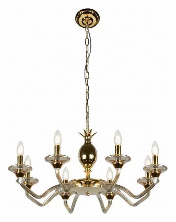 Подвесная люстра iLamp Flo YT2049-8 GD+COG