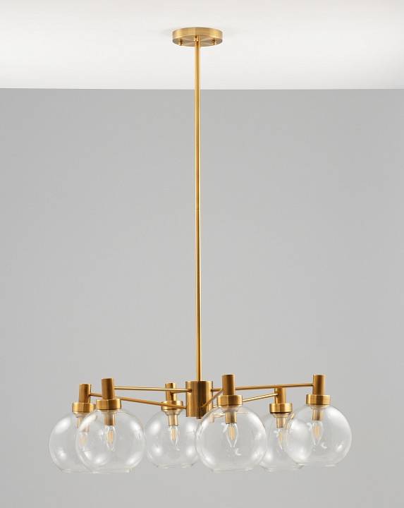 Люстра на штанге Moderli Bizet 6 ламп V10340-6P