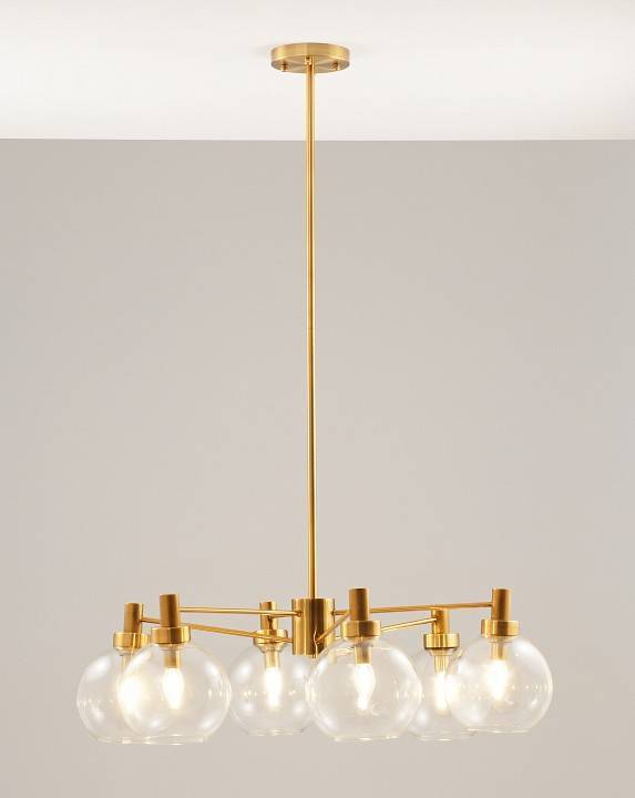 Люстра на штанге Moderli Bizet 6 ламп V10340-6P