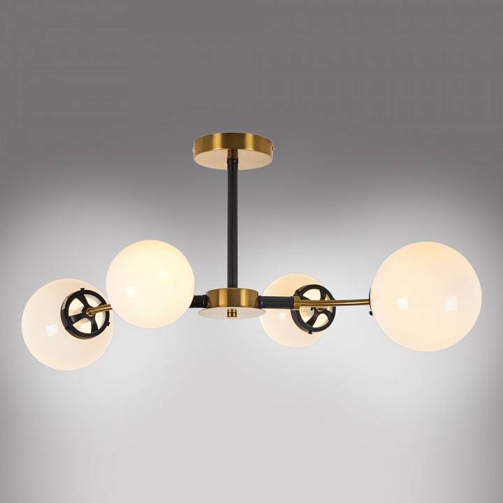 Люстра на штанге MyFar Easy 4 лампы MR1761-4C