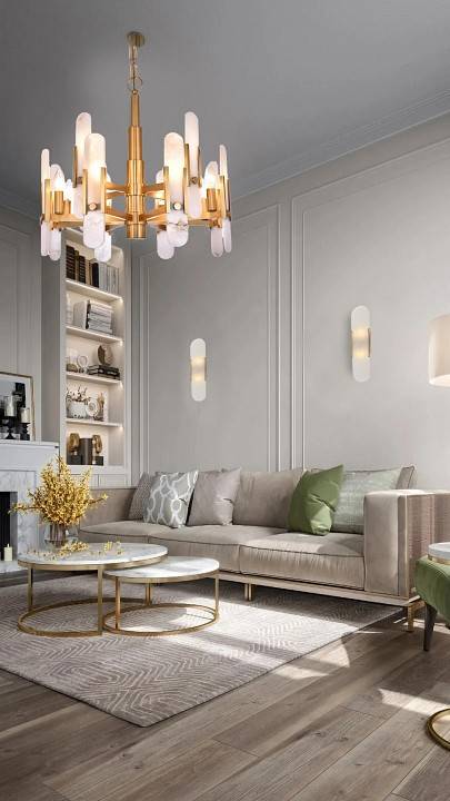 Люстра подвесная Milosh Tendence 879 12 ламп 0879CL-12AB