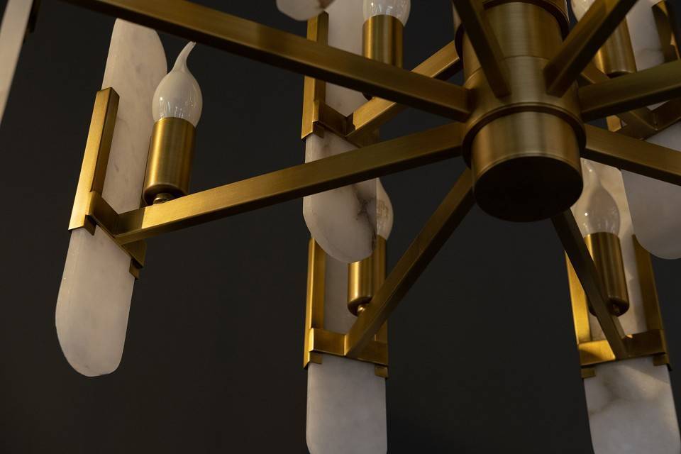 Люстра подвесная Milosh Tendence 879 12 ламп 0879CL-12AB