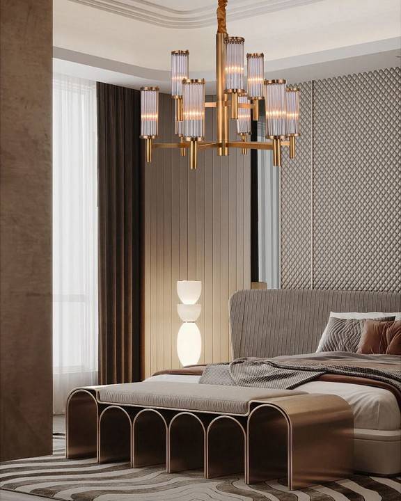 Подвесная люстра Milosh Tendence 880 9 ламп 0880СL-9AB