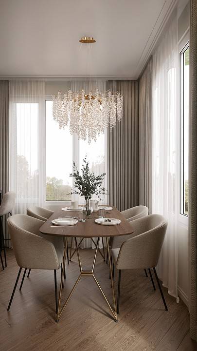 Подвесная люстра Milosh Tendence 921 13 ламп 0921CL-13GD