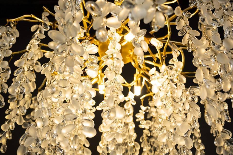 Подвесная люстра Milosh Tendence 921 13 ламп 0921CL-13GD