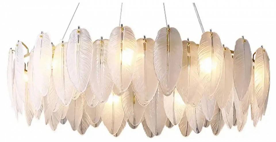 Подвесная люстра Milosh Tendence Bella 10 ламп 1025CL-10GD