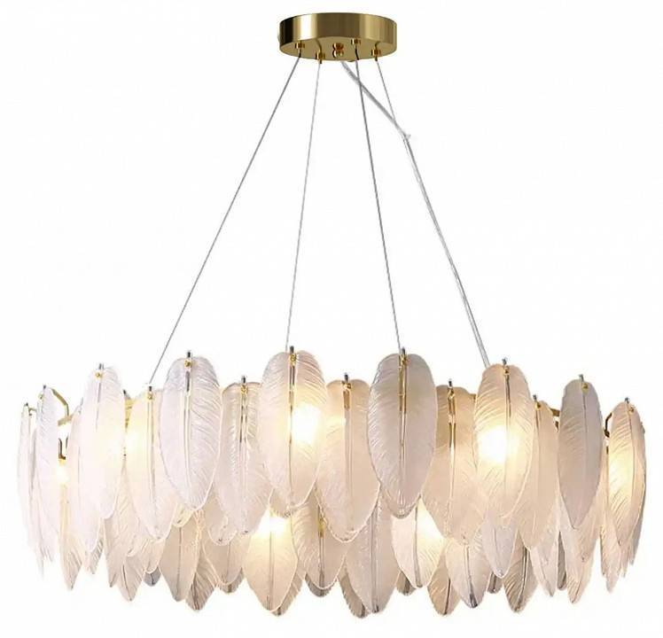 Подвесная люстра Milosh Tendence Bella 10 ламп 1025CL-10GD