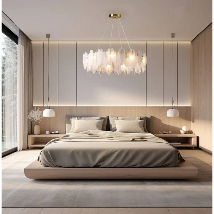 Подвесная люстра Milosh Tendence Bella 10 ламп 1025CL-10GD