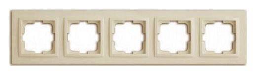 Рамка на 5 постов Mono Electric Despina 102-170000-164