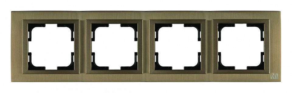 Рамка на 4 поста Mono Electric Chrome 106-430000-163