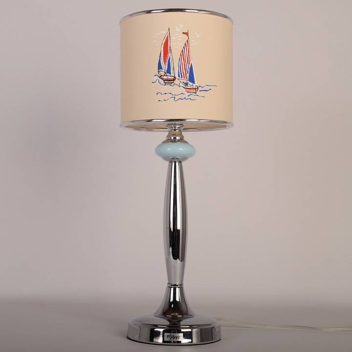 Настольная лампа декоративная Manne TL.7737-1BL TL.7737-1BL (корабли) настольная лампа 1л