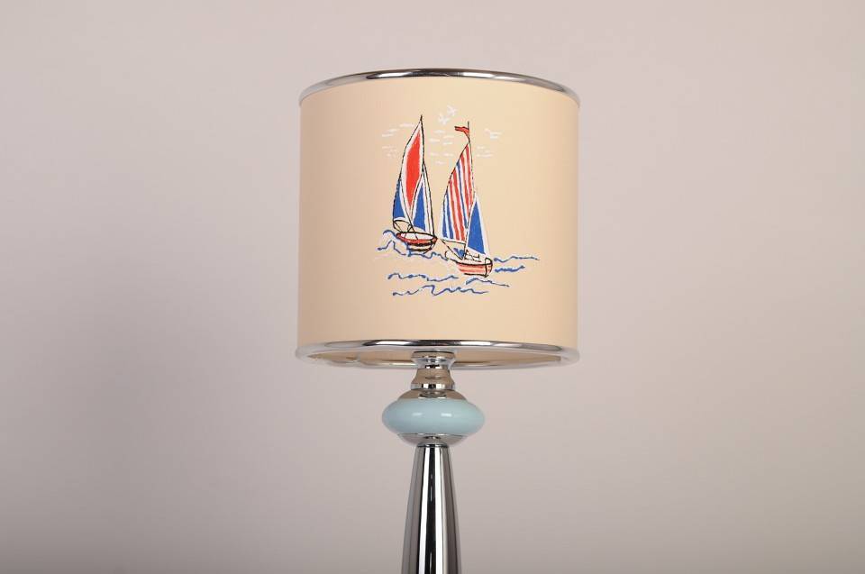 Настольная лампа декоративная Manne TL.7737-1BL TL.7737-1BL (корабли) настольная лампа 1л