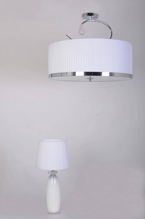 Настольная лампа декоративная Manne Lilie TL.7815-1WHITE