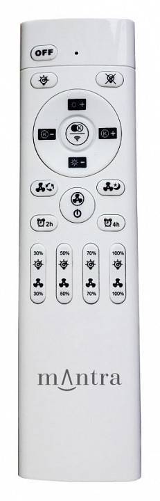 Светильник с вентилятором Mantra (люстры-вентиляторы) Nature 7808