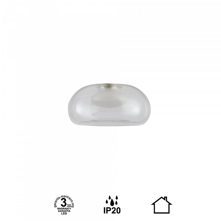 Плафон стеклянный Mantra Andromeda 9352