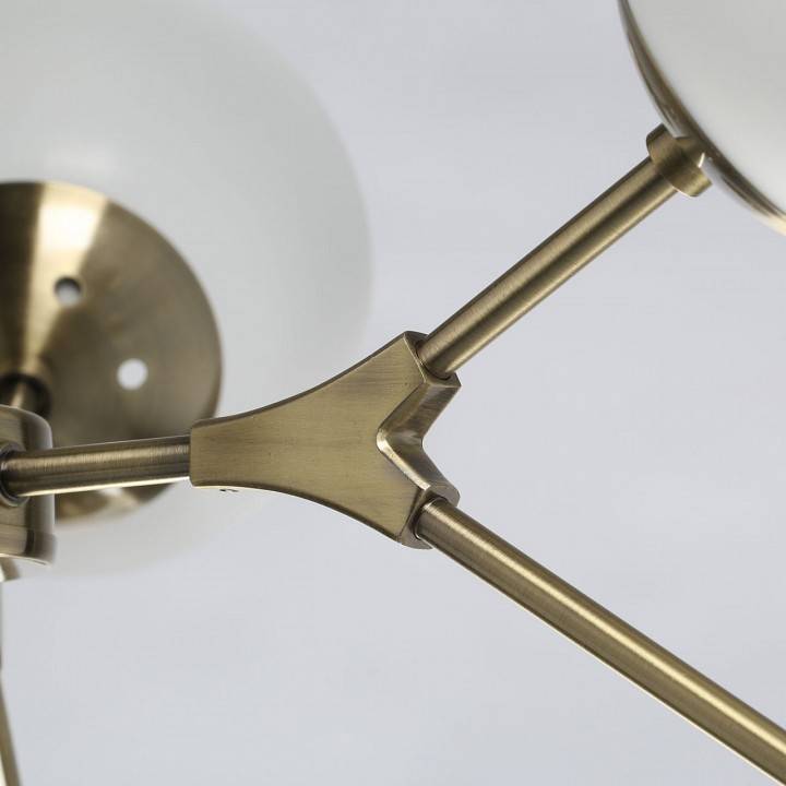 Люстра на штанге DeMarkt Оливия 9 6x60 Вт E27 306014006