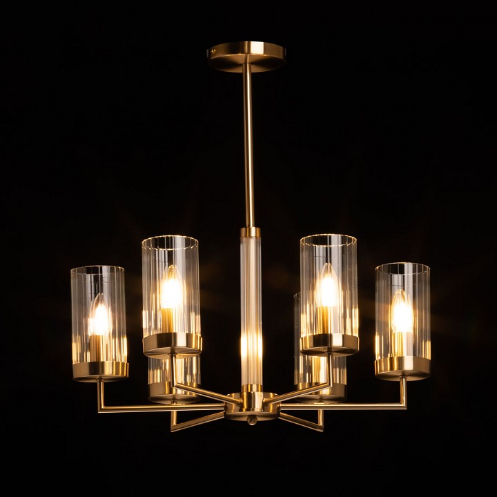 Люстра на штанге De City Каталина 6x40 Вт E14 361012506