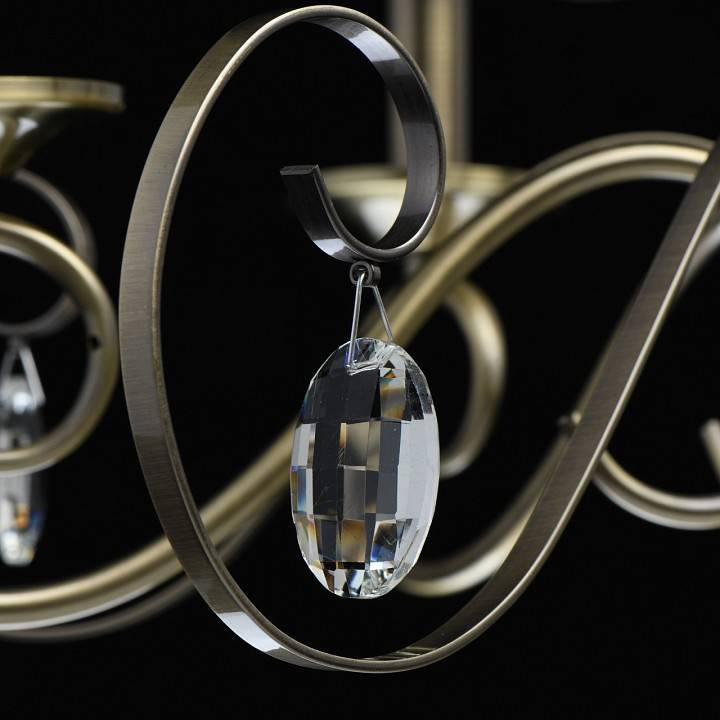 Подвесная люстра De City Аврора 5x60 Вт E14 371016105