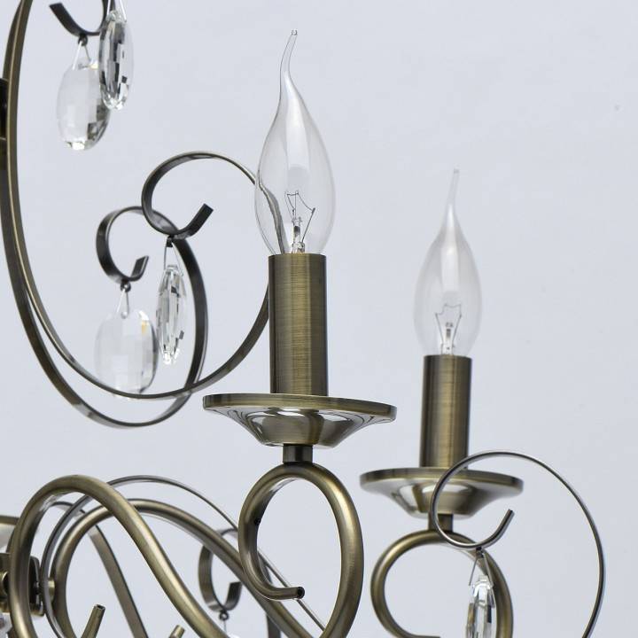 Подвесная люстра De City Аврора 5x60 Вт E14 371016105