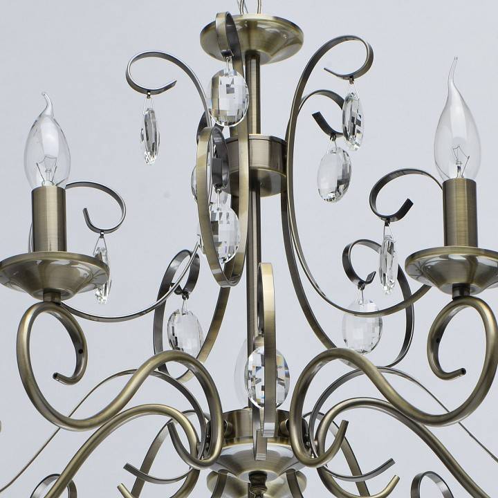 Подвесная люстра De City Аврора 5x60 Вт E14 371016105