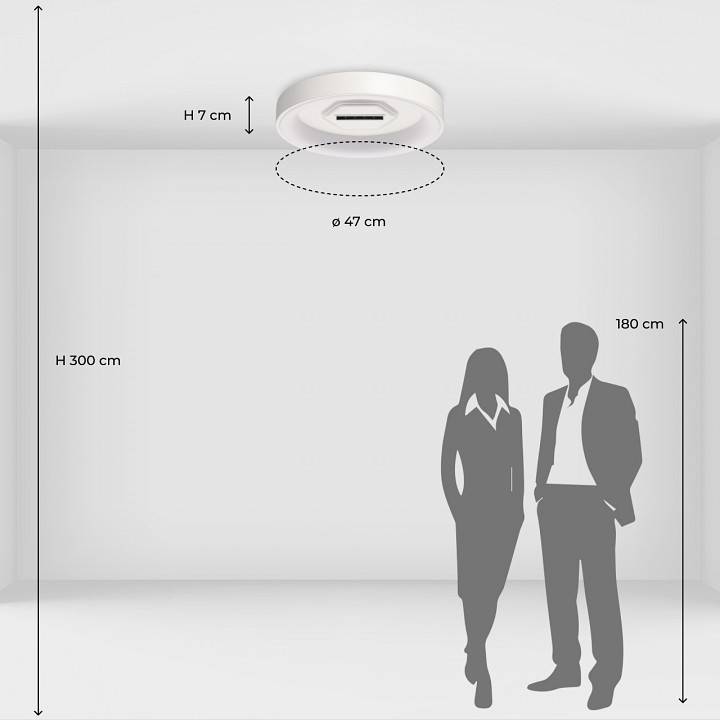 Потолочная люстра De City Мадлен 52 424014401