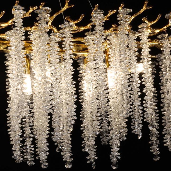 Подвесная люстра MW-Light Лайма 2 10x60 Вт E14 467013210