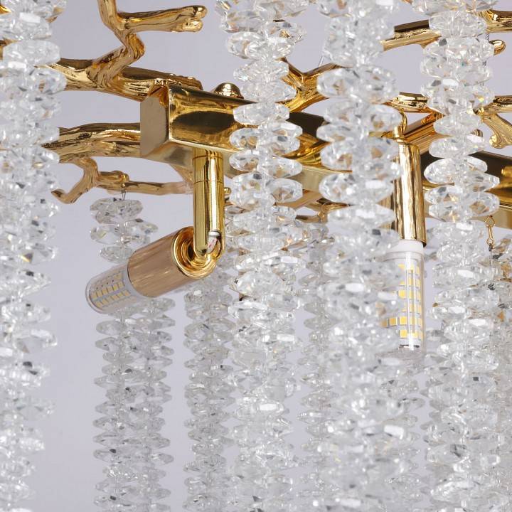 Подвесная люстра MW-Light Лайма 2 10x60 Вт E14 467013210