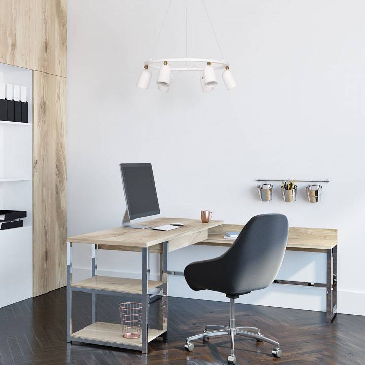 Подвесная люстра DeMarkt Астор 6х60 Вт E27 545013806