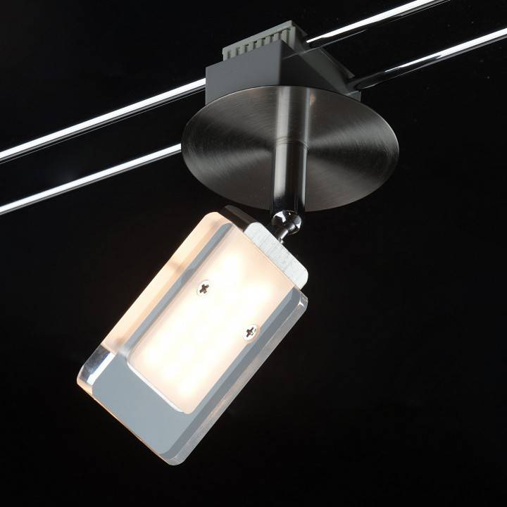 Комплект трековой системы DeMarkt Трек-система 5 спотов белый 550011405